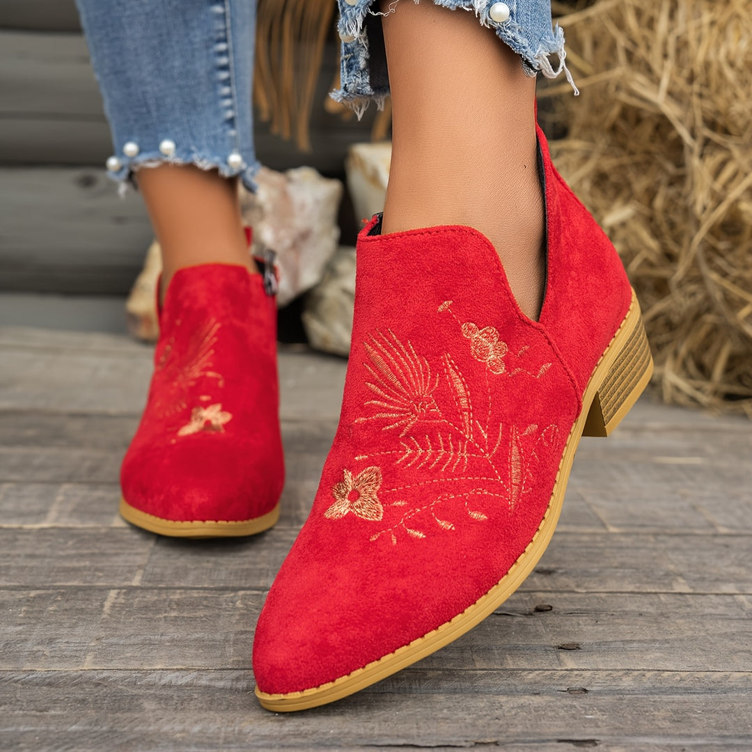 Amaria - Boho Bloom Boots