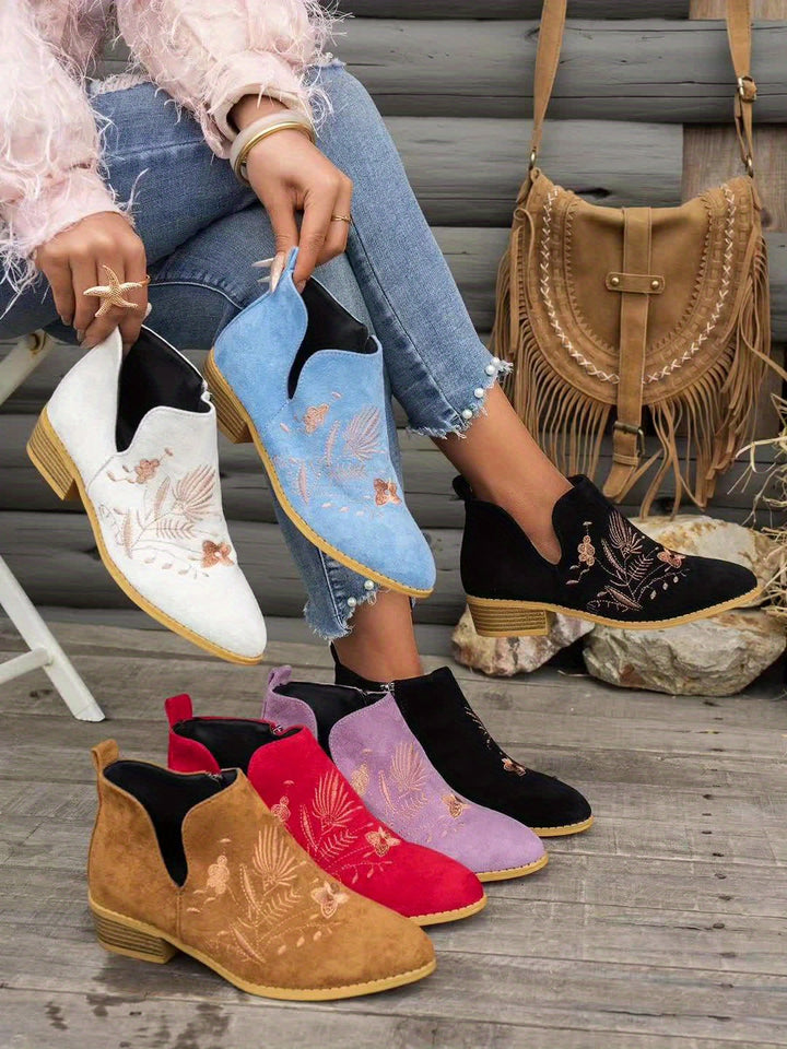 Amaria - Boho Bloom Boots