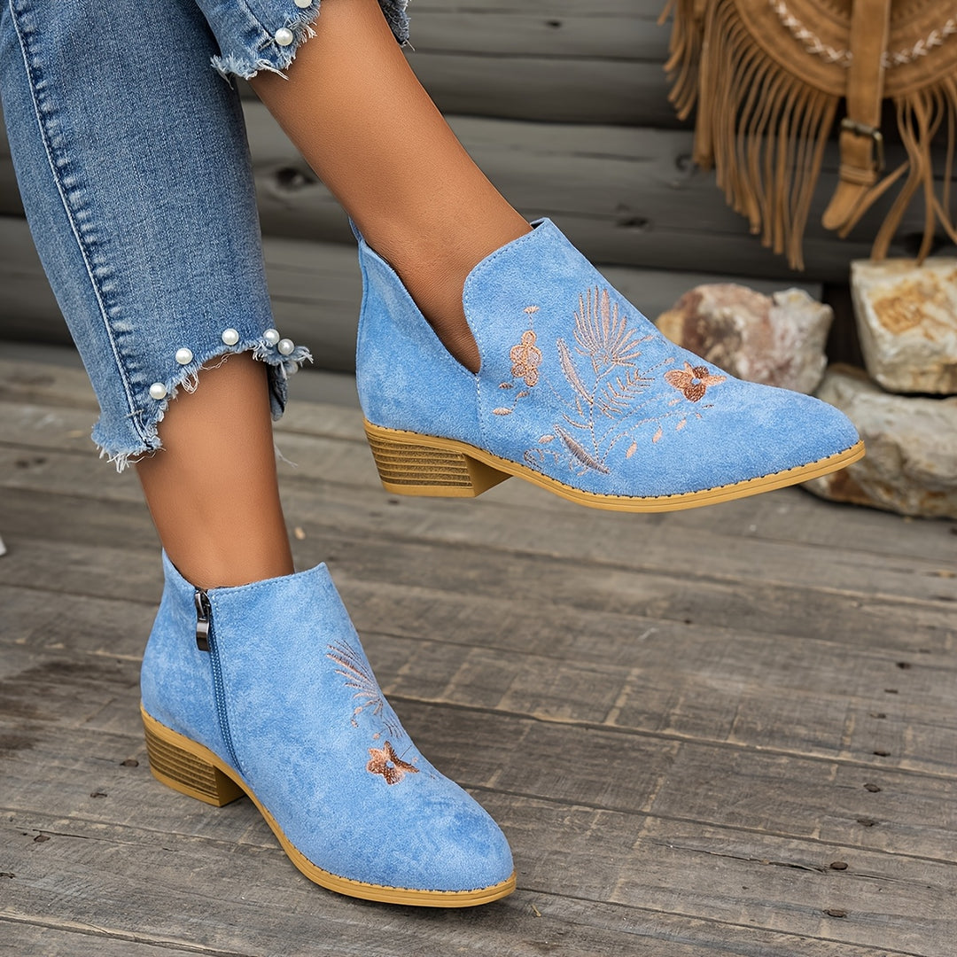 Amaria - Boho Bloom Boots