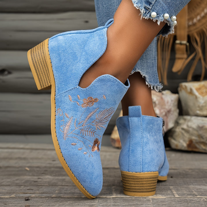 Amaria - Boho Bloom Boots