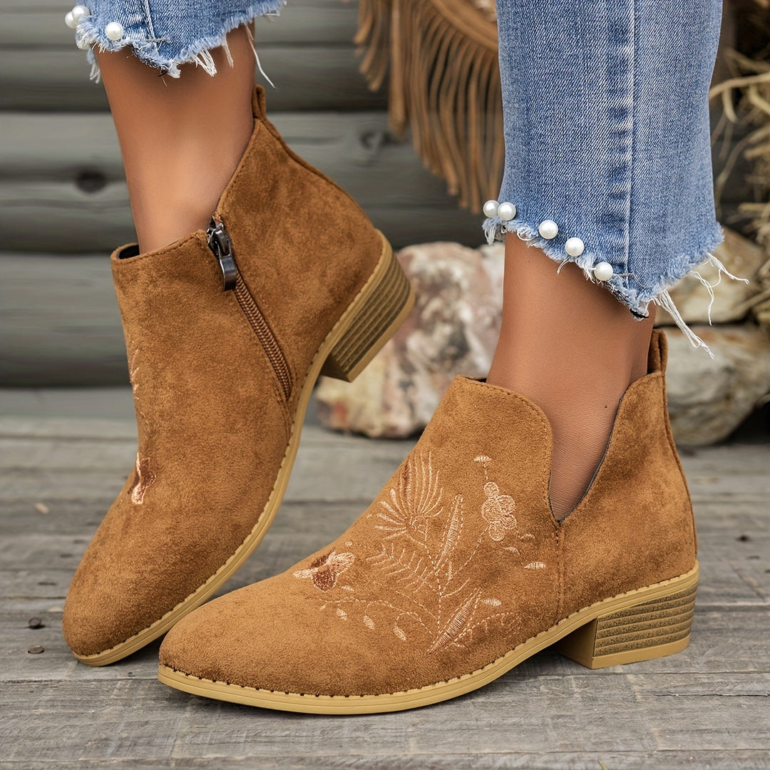 Amaria - Boho Bloom Boots
