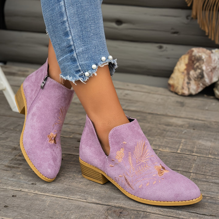 Amaria - Boho Bloom Boots