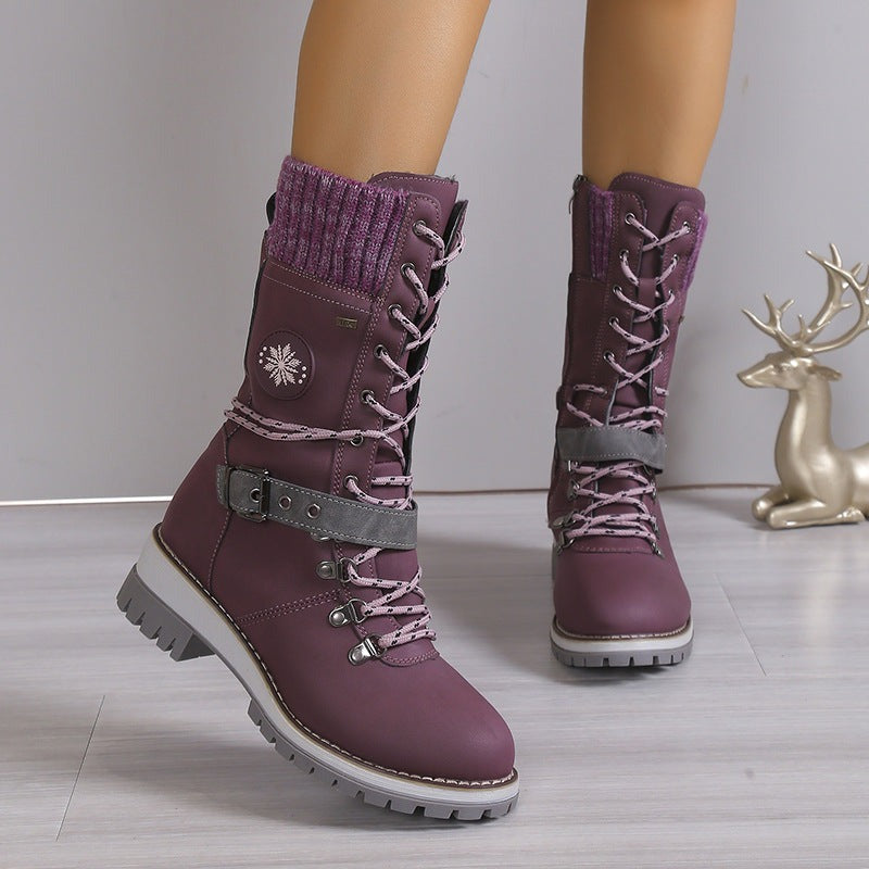 Virelle - Comfort Lace-Up Boots