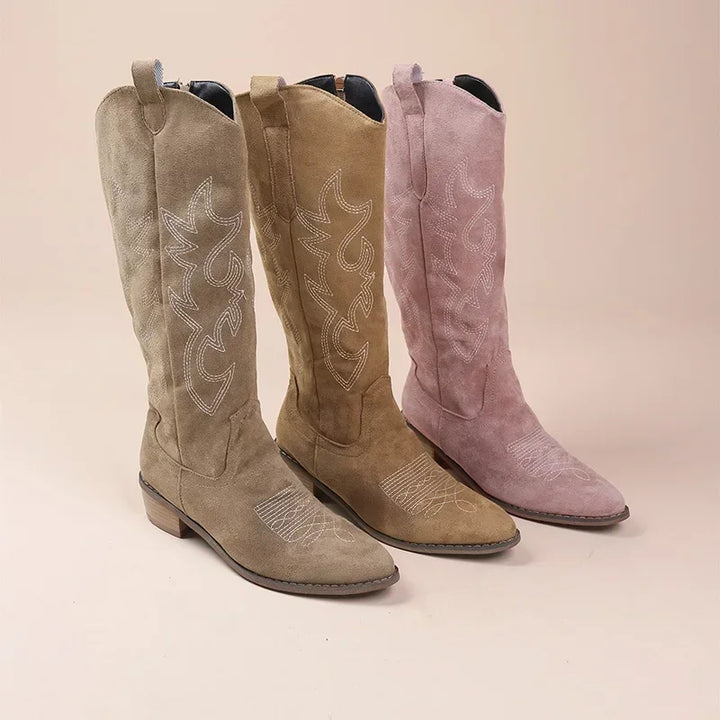 Elyza - Western-Style Boots