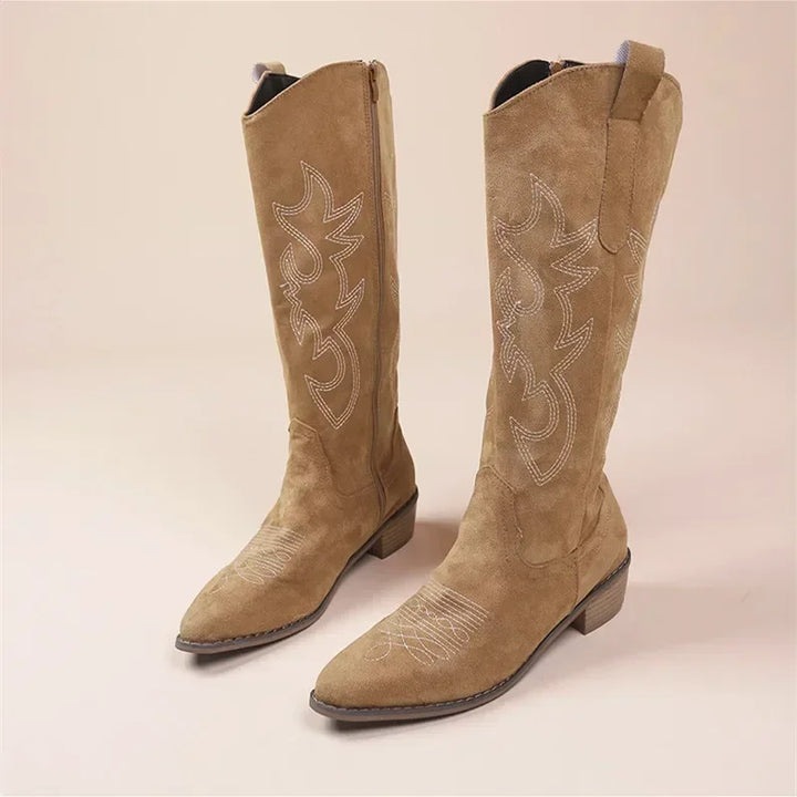 Elyza - Western-Style Boots