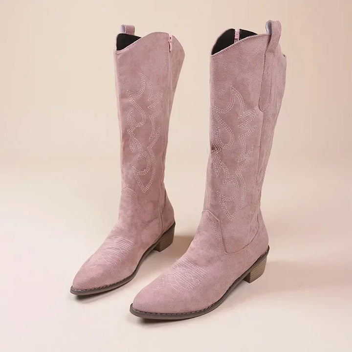 Elyza - Western-Style Boots