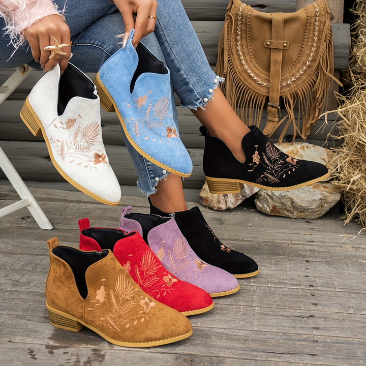 Amaria - Boho Bloom Boots