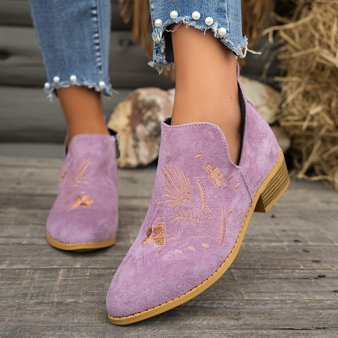 Amaria - Boho Bloom Boots