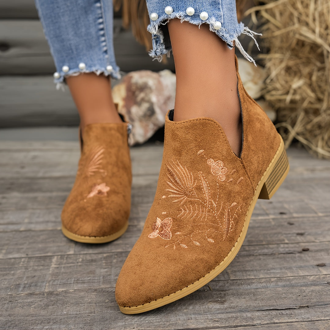 Amaria - Boho Bloom Boots